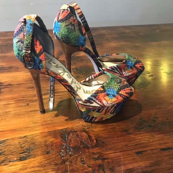 Sam Edelman Platform Sandals - Picture 1 of 3